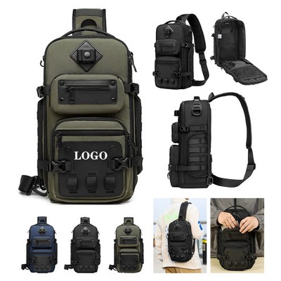 Oxford Convertible Sling Backpack