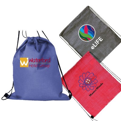 Criss Cross NW Drawstring Backpack (Full Color Digital)