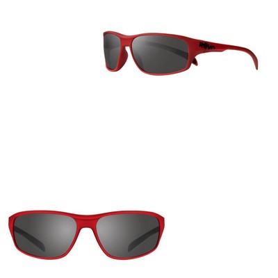 Revo Sunglasses Vertex Sport Performance Wrap - Matte Red