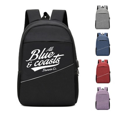 USB Charging Laptop Backpack