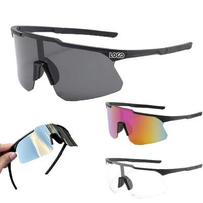 Polarized Windproof Sport Sunglasses